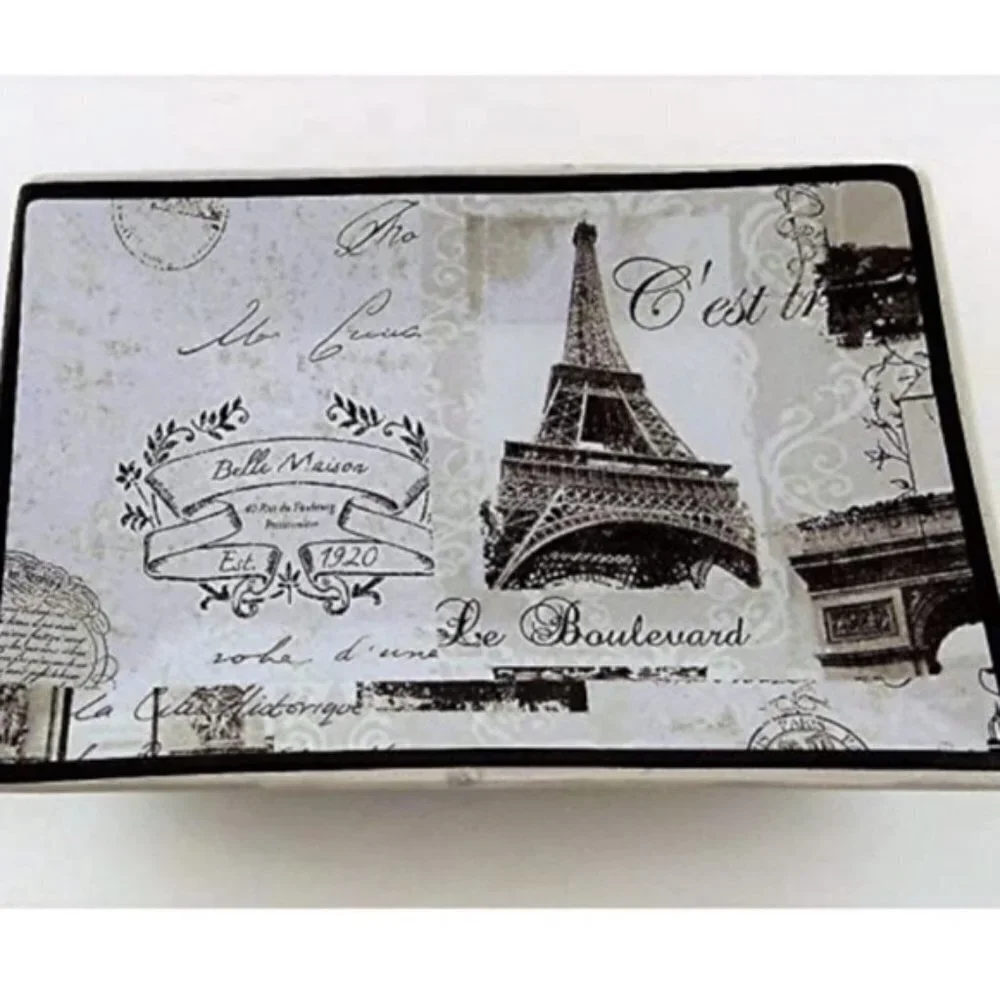 Eiffel Tower Paris Bathroom Accessories Soap Dispenser Toothbrush Holder…